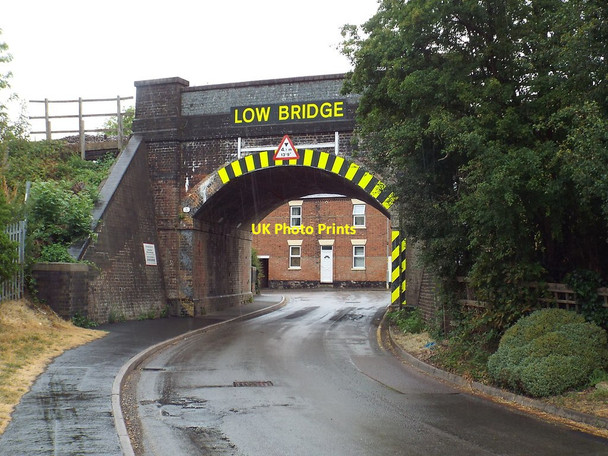 Photo 6"x4" Bridge over Scotland Road, Market Harborough Market Harborough c2018