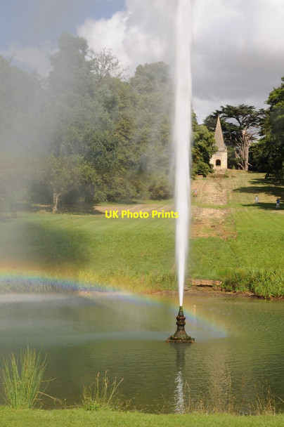 Photo 6"x4" Fountain in the grounds of Stanway House Stanway\/SP0632 c2018 P1