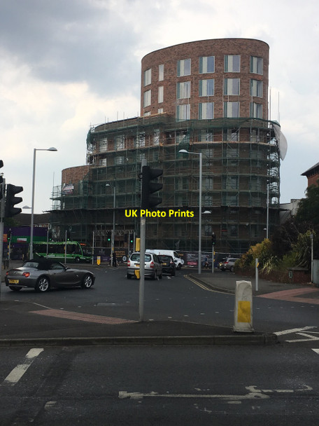 Photo 6"x4" New apartment block at Canning Circus Nottingham\/SK5641 c2018