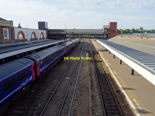 Photo 6"x4" Shrub Hill Station Worcester c2018