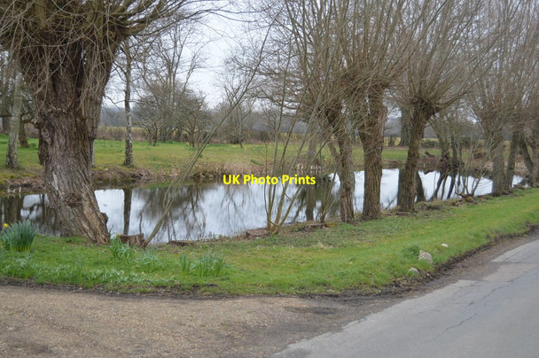Photo 6"x4" Pond at Ponds Farm Buckhurst c2018