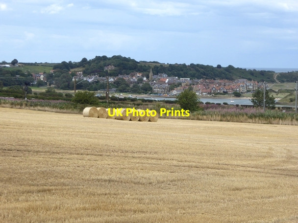 Photo 6"x4" Harvested field near High Buston High Buston c2018