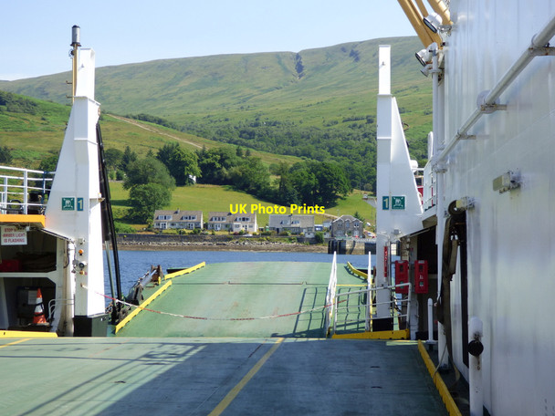 Photo 6"x4" Ferry MV Loch Dunvegan at Rhubodach Colintraive c2018