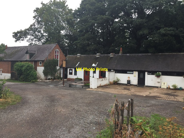 Photo 6"x4" Cotesbach Manor Yard Lutterworth c2018