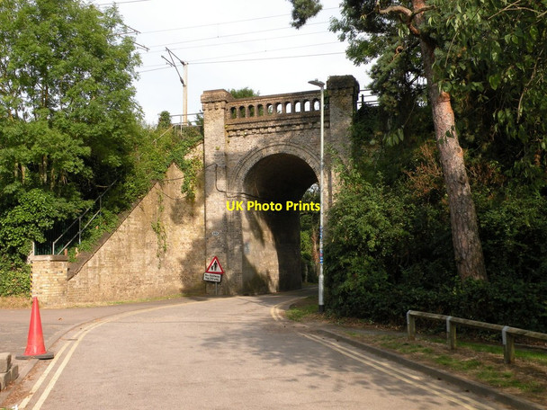 Photo 6"x4" Railway Bridge, Corporation Avenue Ipswich c2018