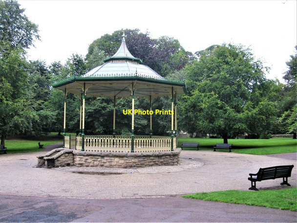 Photo 6"x4" Bandstand, Sele Park, Hexham Hexham c2018