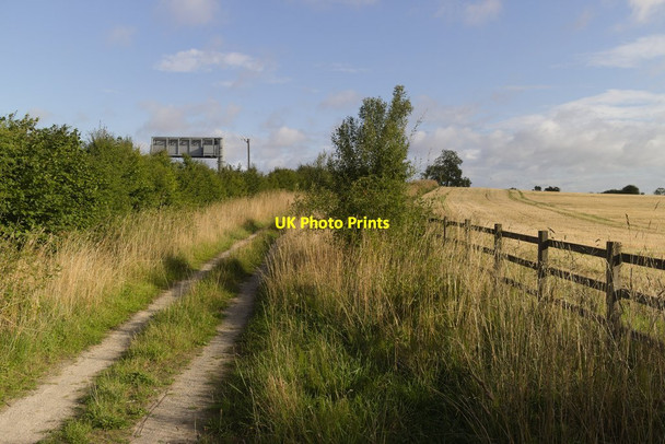 Photo 6"x4" Bridleway to Sandbeck Wood Wetherby c2018