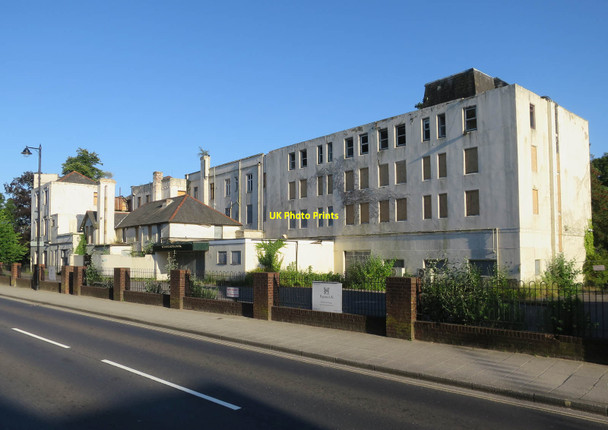 Photo 6"x4" Former Lyndhurst Park Hotel Clayhill\/SU3007 c2018