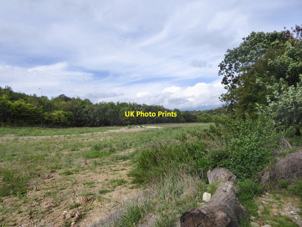 Photo 6"x4" Farmland by the M25 Gatton c2018
