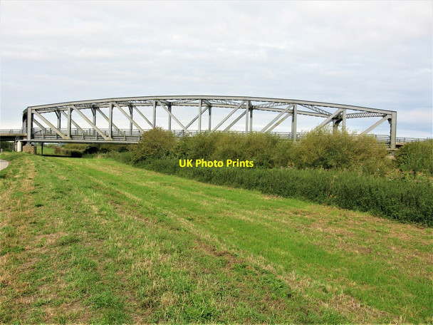 Photo 6"x4" Carlton New Bridge, River Aire, Snaith Snaith c2018