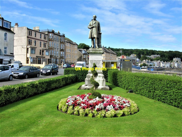 Photo 6"x4" Alexander Bannatyne Stewart Statue, Rothesay, Isle of Bute Rothesay c2018