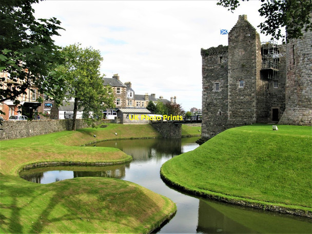 Photo 6"x4" Moat, Rothesay Castle, Isle of Bute Rothesay c2018