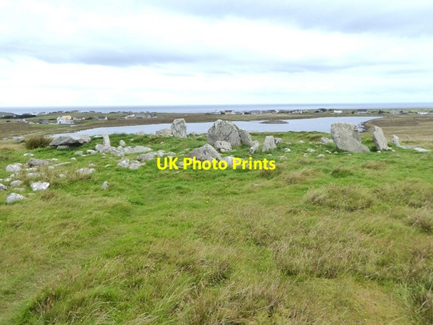 Photo 6"x4" Steinacleit and Loch an D\u00c3\u00b9in Siadar Iarach c2018