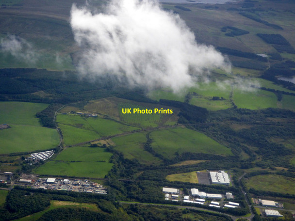 Photo 6"x4" Oakbank from the air Oakbank\/NT0766 c2018