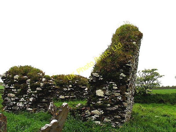 Photo 6"x4" Remnants of a Church near Grange Grange\/X1781 c2005