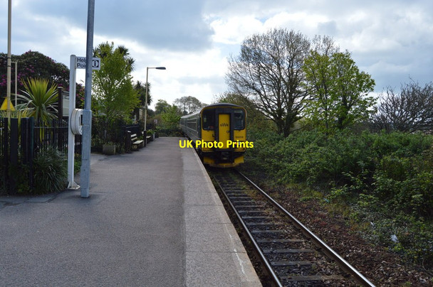 Photo 6"x4" Penmere Station Falmouth c2018