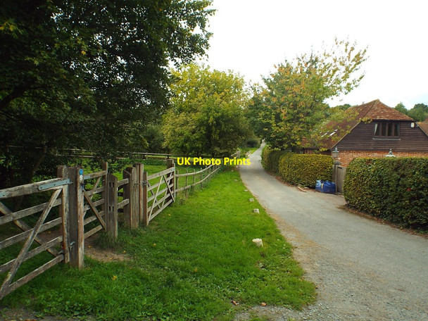 Photo 6"x4" Minor road near Penshurst Salmans c2018