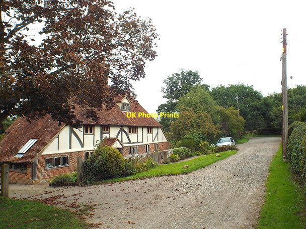 Photo 6"x4" Eden Valley Walk near Chiddingstone Hill Hoath c2018