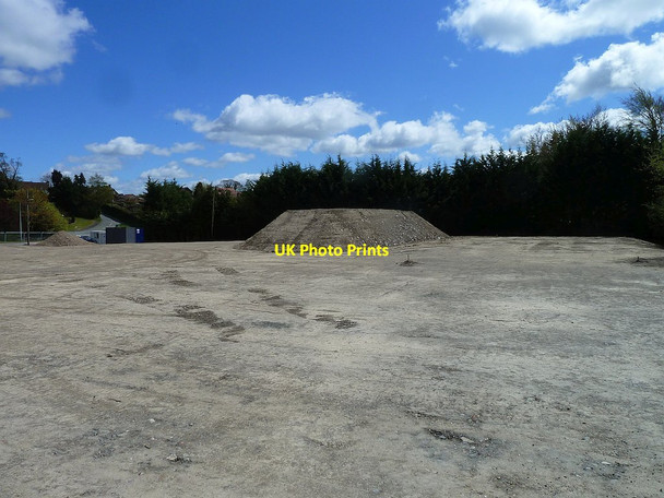 Photo 6"x4" Site levelled late April 2015 Newtown\/Y Drenewydd c2015 P1