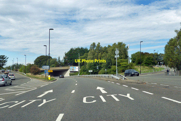 Photo 6"x4" A3024 towards Southampton city centre Bitterne c2018