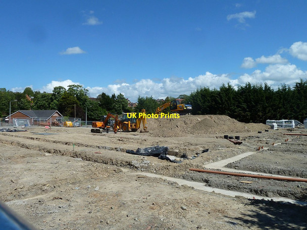 Photo 6"x4" Severnside Yard construction site June 2015 Newtown\/Y Drenewydd c2015