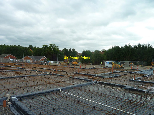 Photo 6"x4" Severnside Yard construction site August 2015 Newtown\/Y Drenewydd c2015 P2