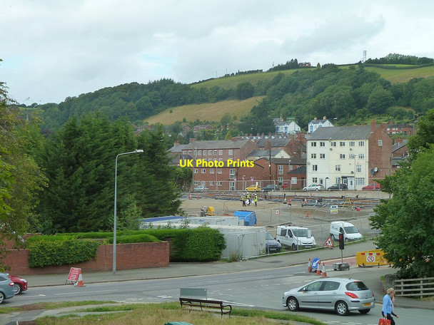 Photo 6"x4" Severnside Yard construction site August 2015 Newtown\/Y Drenewydd c2015 P3
