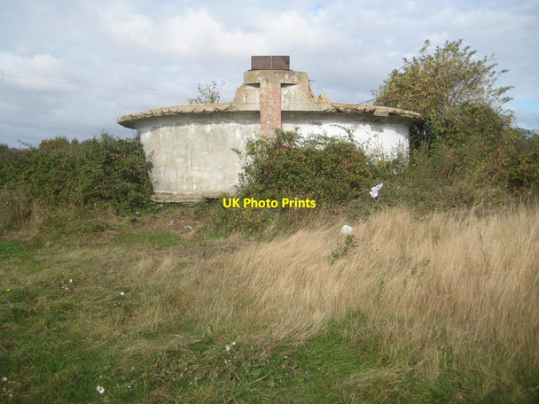 Photo 6"x4" East Tilbury Marshes: Former sewage works settling tank East Tilbury c2016