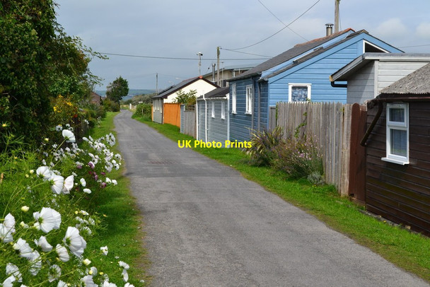 Photo 6"x4" Path on former railway trackbed north of Instow Instow c2018