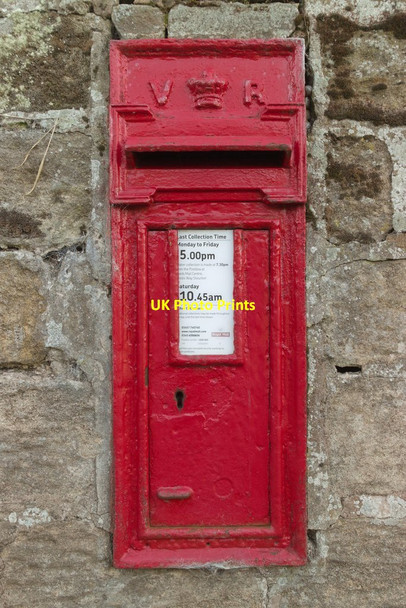 Photo 6"x4" Victorian Postbox, North Deighton North Deighton c2018