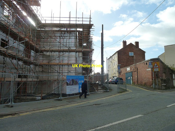 Photo 6"x4" Severnside Yard construction site October 2015 Newtown\/Y Drenewydd c2015 P2