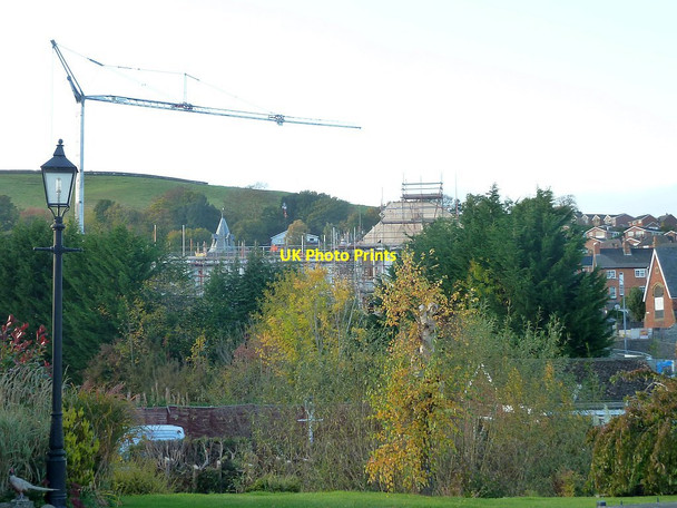 Photo 6"x4" Severnside Yard construction site October 2015 Newtown\/Y Drenewydd c2015 P7