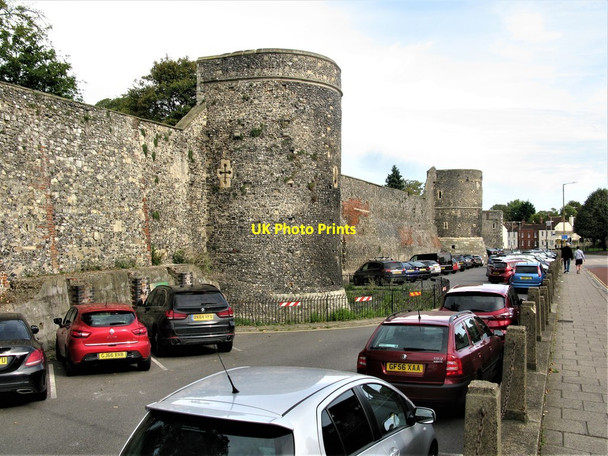 Photo 6"x4" Canterbury City Wall Canterbury\/TR1457 c2018