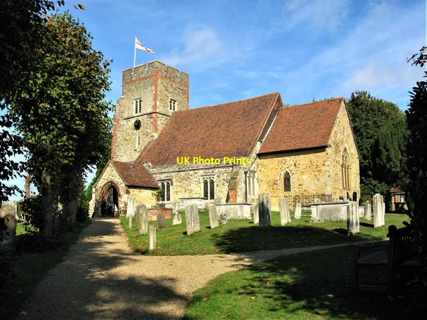Photo 6"x4" Church of St Peter, Ightham Ightham c2018