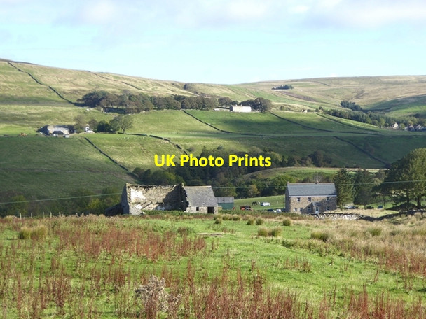 Photo 6"x4" Valley of the River Nent Blagill c2018