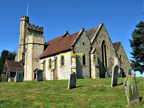 Photo 6"x4" St. Mary\u00e2\u0080\u0099s Church, Leigh Cinder Hill\/TQ5346 c2018