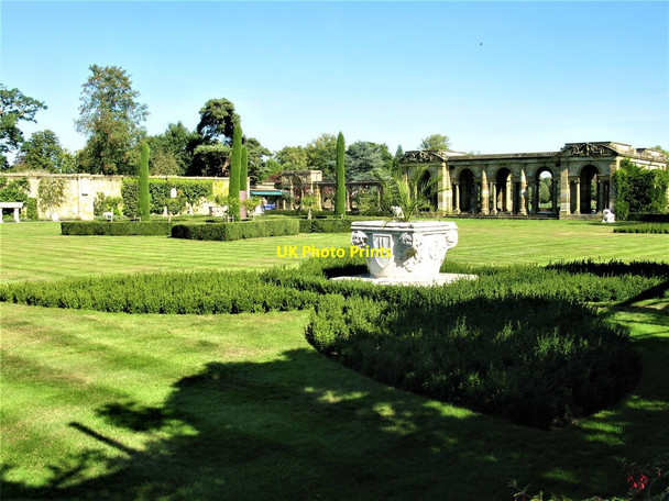 Photo 6"x4" Sunken Garden, Hever Castle Chiddingstone c2018