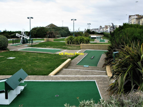 Photo 6"x4" Crazy Golf, Hastings Promenade Hastings\/TQ8110 c2018