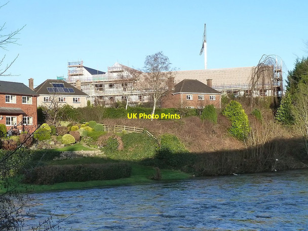 Photo 6"x4" Severnside Yard construction site December 2015 Newtown\/Y Drenewydd c2015 P1