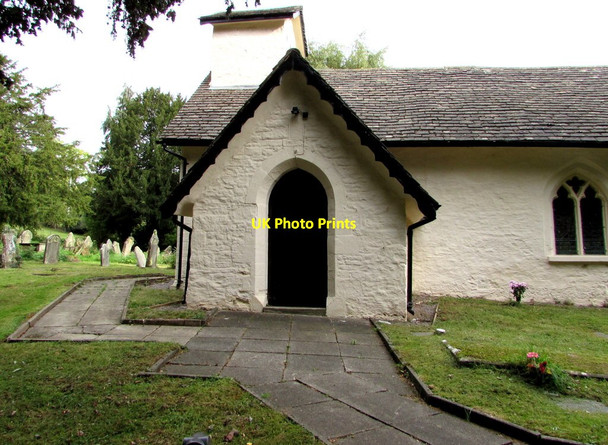 Photo 6"x4" South side of St Michael's church, Llanfihangel Pontymoel Pontypool\/Pont-y-pwl c2018