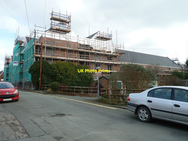 Photo 6"x4" Severnside Yard construction site March 2016 Newtown\/Y Drenewydd c2016 P5