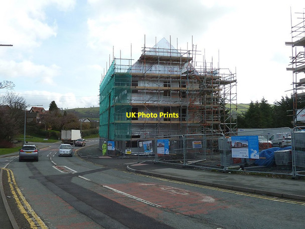 Photo 6"x4" Severnside Yard construction site March 2016 Newtown\/Y Drenewydd c2016 P6