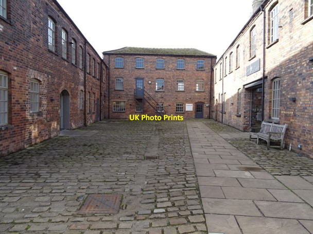Photo 6"x4" Albion Works Longton\/SJ9043 c2018