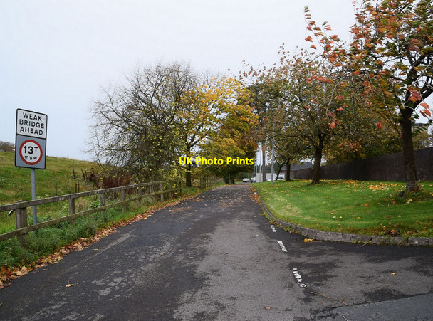 Photo 6"x4" Former access road, T & F hospital, Cranny Omagh c2018
