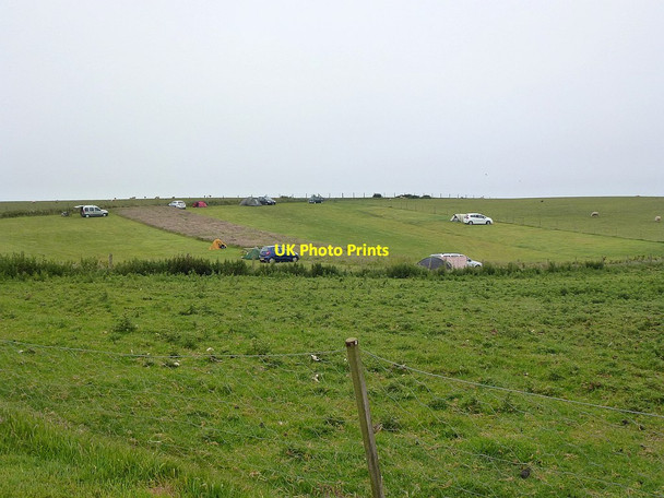 Photo 6"x4" Wold Farm campsite Bempton c2018