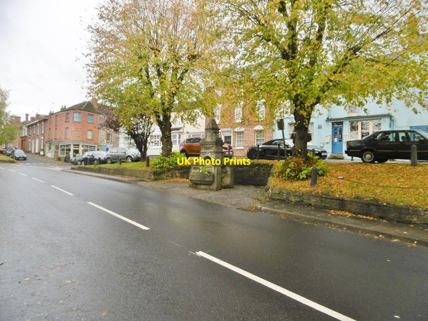 Photo 6"x4" Newnham, fountain Newnham\/SO6911 c2018