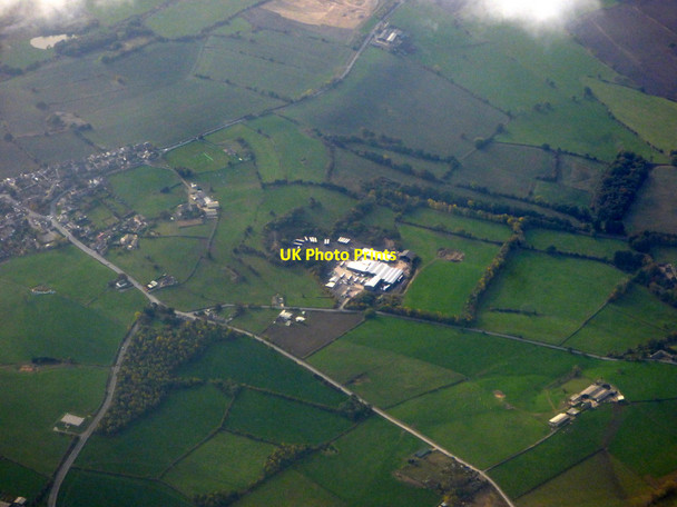 Photo 6"x4" Cumberworth Common from the air Lower Cumberworth c2018