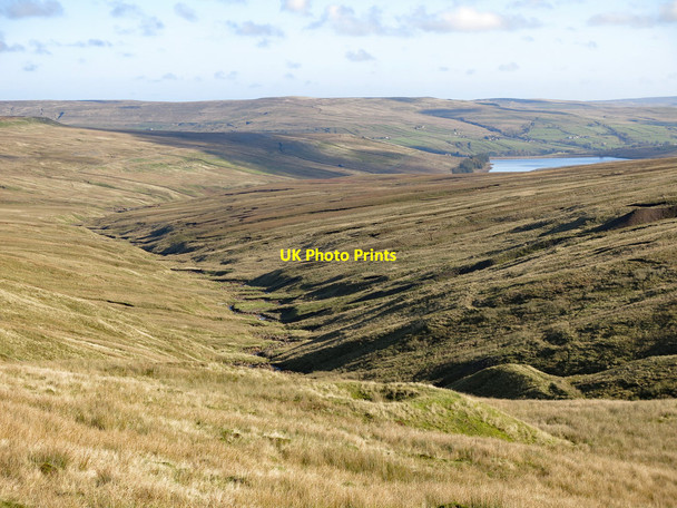 Photo 6"x4" Area of old mine workings by Scraith Burn (2) Burnhope Seat c2018