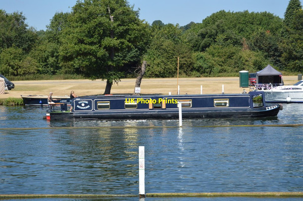 Photo 6"x4" Narrowboat, River Thames Henley-on-Thames c2018