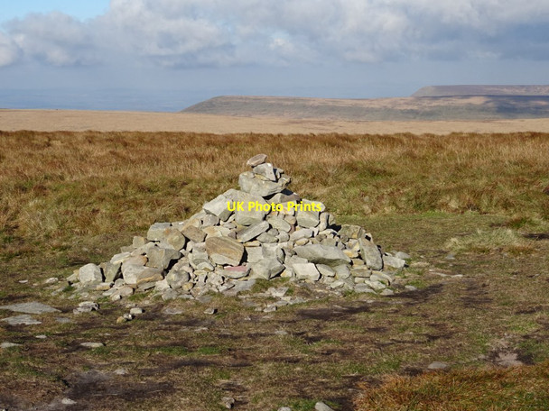 Photo 6"x4" Cairn on the Black Mountains Pengenffordd c2018